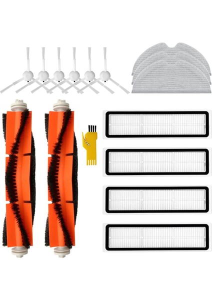 Dreame D9 Dreame L10 Pro Dreame D9 Max Dreame D9 Pro Robotlu Süpürge Için 16 Paket Aksesuar Kiti Değiştirme (Yurt Dışından)