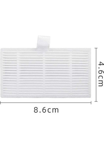 Hepa Filtre Yan Fırça Değiştirme Xiaomi Lydsto W2 Robotlu Süpürge Parçaları Yedek Parça Aksesuarları (Yurt Dışından)