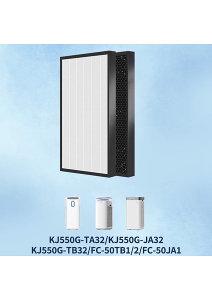Midea KJ550G-TA32/KJ550G-JA32/KJ550G-TB32/FC-50TB1 Için Hepa Filtre (Yurt Dışından)