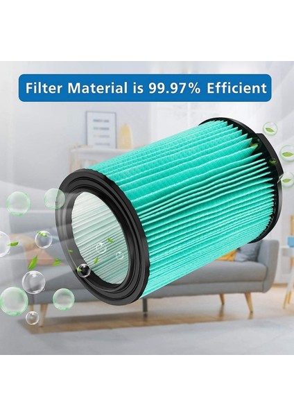 VF6000 Ridgid Shop Vac Için 5-Katmanlı Pileli Filtre 5-20 Galon (3 Adet) (Yurt Dışından) indirimleri