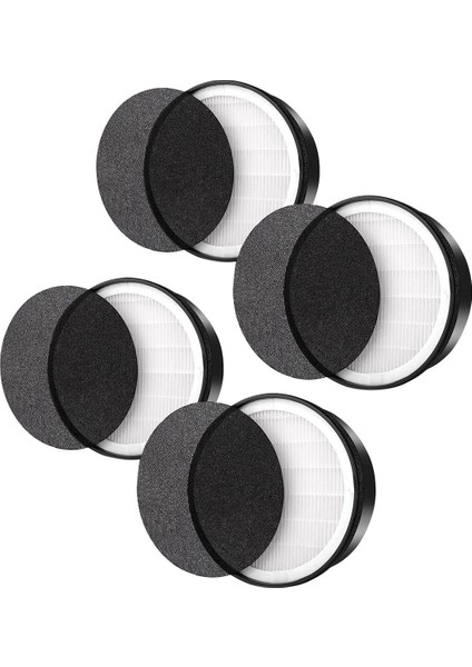 Levoit LV-H132 LV-H132-RF Hava Temizleme Cihazı Için Uyumlu 4 Paket Filtre (Yurt Dışından)