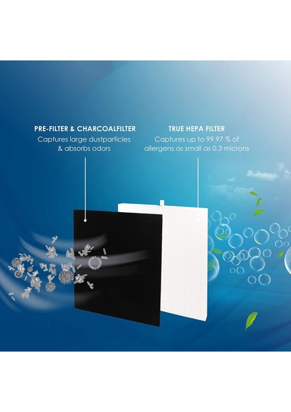 Winix Filtresi Için 115115 Plasmawave 5300 6300 Karbon Ön Filtreleri (Yurt Dışından)