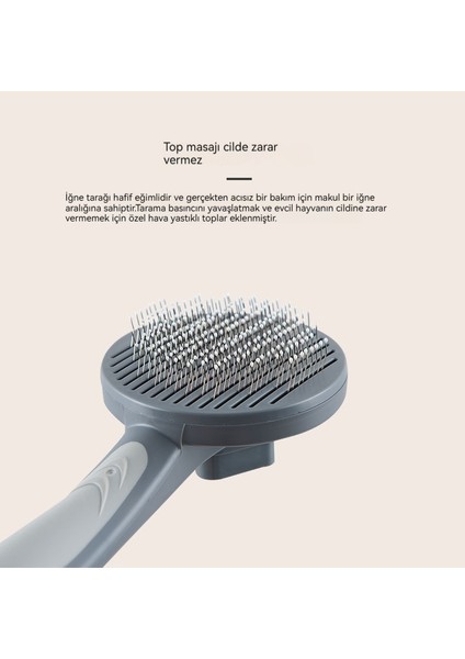 Kendi Kendini Temizleyen Tarak Kedi Tarağı Masajı Sökücü Fırça (Yurt Dışından) fiyatları