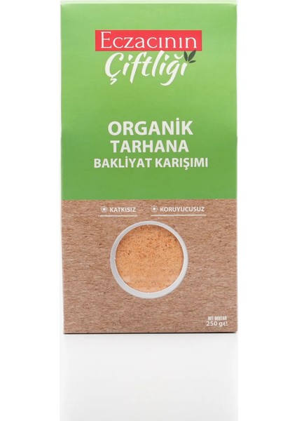 Eczacının Çiftliği Organik Tarhana Bakliyat Karışımı 250 gr / Katkısız, Koruyucusuz