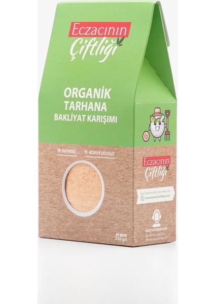 Eczacının Çiftliği Organik Tarhana Bakliyat Karışımı 250 gr / Katkısız, Koruyucusuz