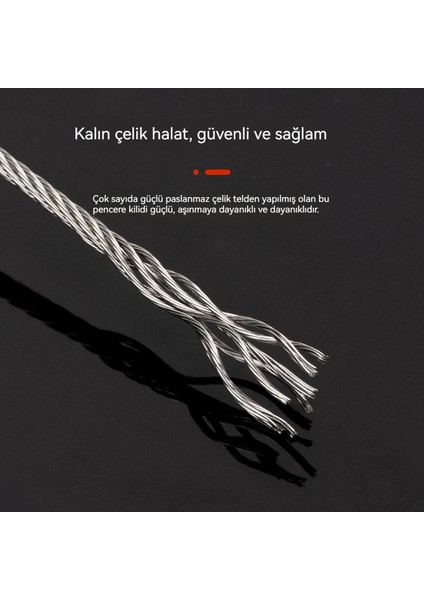 Kapı ve Pencere Kilidi Düşmeyi Önleyici Pencere Konumlandırma Sınırlayıcısı (Yurt Dışından)