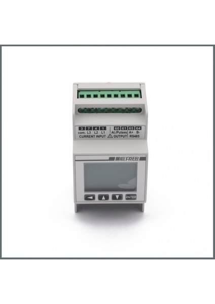 NANO250H Enerji Analizörü Giriş:250A AT dahil, 400V, RS485 Modbus