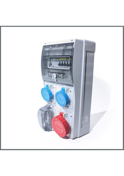 Novsen IP66 Kombinasyon Panosu 2ad. 1x16A, 1ad 5x32A, 1ad Schuko 16A