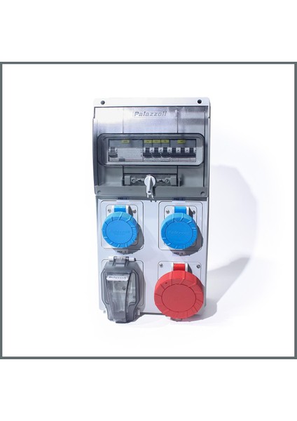 Novsen IP66 Kombinasyon Panosu 2ad. 1x16A, 1ad 5x32A, 1ad Schuko 16A