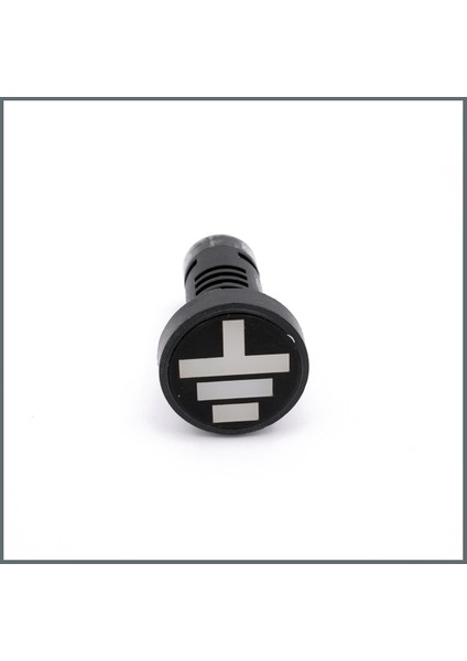 Ledli Toprak Göstergesi 110VAC/DC (Yuvarlak)