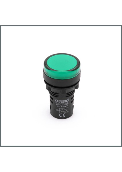 Ledli Sinyal Lambası 220VAC (Yeşil)