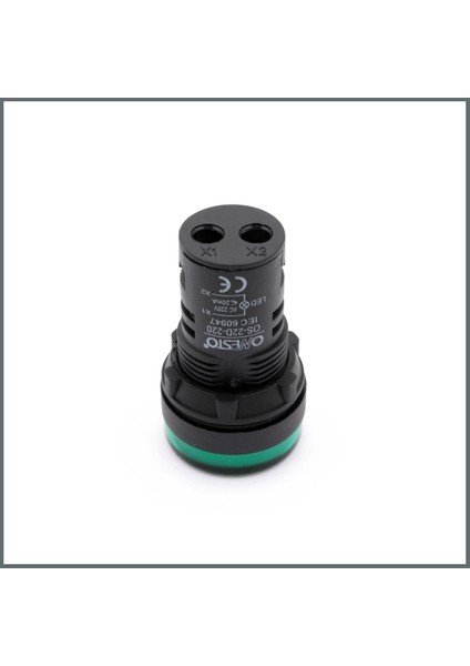 Ledli Sinyal Lambası 220VAC (Yeşil)