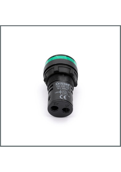 Ledli Sinyal Lambası 220VAC (Yeşil)