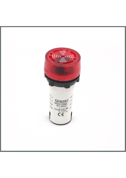 Led Flaşörlü Buzzer 220VAC (Kırmızı) fırsatları