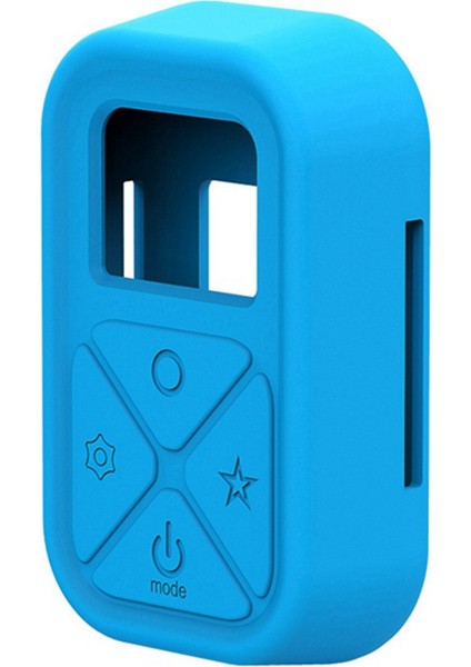 Bluetooth Uzaktan Kumanda Silikon Kılıf Için 10 Hero 11 10 9 8 Akıllı Telefon Eylem Kamera Aksesuarları, Mavi (Yurt Dışından)