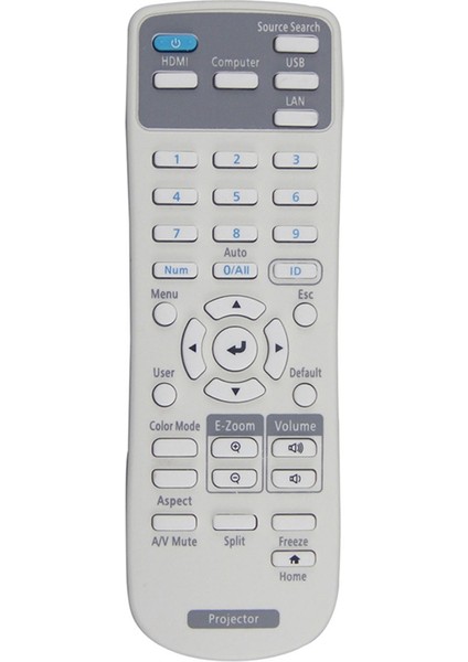 Brightlink 725WI/1485FI,EX3280, EX9230, Ev Sineması 880 Için Yedek Projektör Uzaktan Kumandası 219863500 (Yurt Dışından)