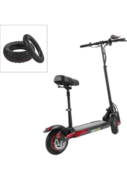 10X3.0 Elektrikli Scooter Için Içsiz Lastik Kugoo M4 Pro 10 Inç Kaymaz Arazi Vakum Lastiği, Iç Lastik (Yurt Dışından)