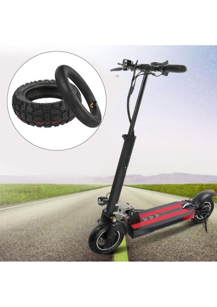10X3.0 Elektrikli Scooter Için Içsiz Lastik Kugoo M4 Pro 10 Inç Kaymaz Arazi Vakum Lastiği, Iç Lastik (Yurt Dışından)