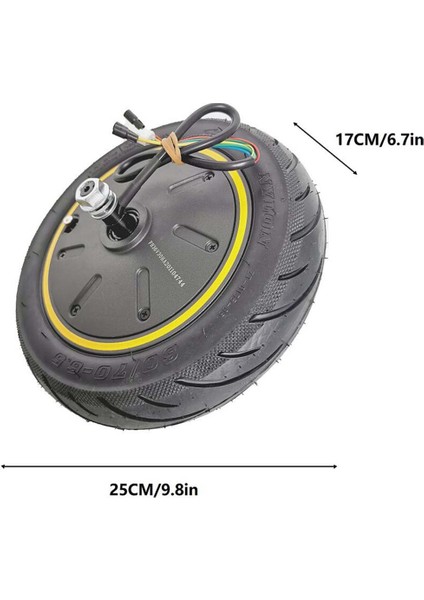 60/70-6.5 Motorlu Elektrikli Scooter 36V 500W Motor Tekerleği Ninebot Max G30 Scooter Arka Sürüş Tekerleği Lastik Motor Parçaları (Yurt Dışından) indirimleri