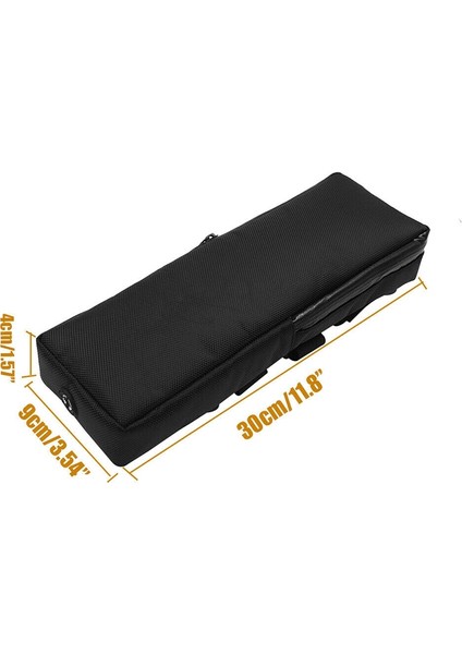 Elektrikli Scooter Pil Çantası Kılıf Bisiklet Ön Su Geçirmez Depolama Ebike Pil Çantası Bisiklet Bisiklet Çantası 30X9X4CM (Yurt Dışından)