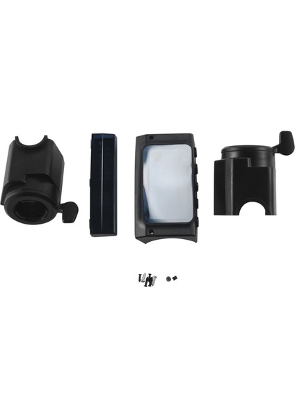 LCD Ekran Koruyucu Kabuk Kapak Gaz Pedalı Fren Kolu ile LED Aydınlatma Koruması Kugoo S1 S2 S3 Elektrikli Scooter (Yurt Dışından)
