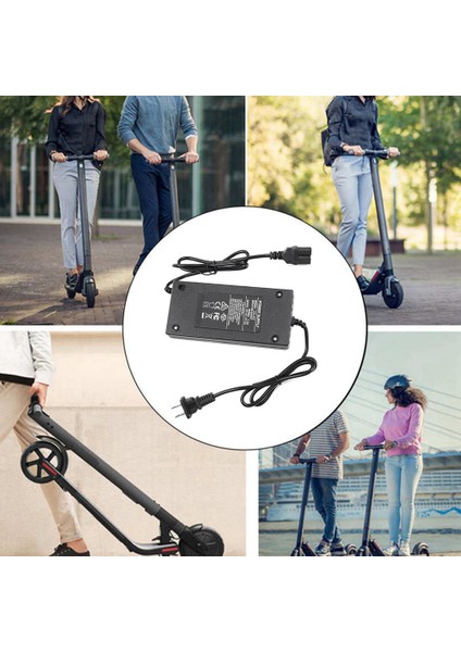 Kugoo M4 Elektrikli Scooter Için Güç Adaptörü 48V Şarj Adaptörü Parçaları Güç Şarj Cihazı (Abd Tak) (Yurt Dışından)