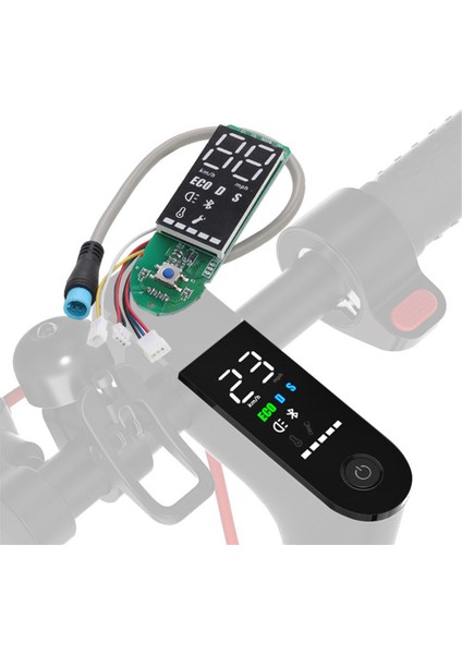 M365 Pro Bluetooth Dashboard Kapak Yedek Devre Xiaomi M365 Pro Elektrikli Scooter Aksesuarları (Yurt Dışından)