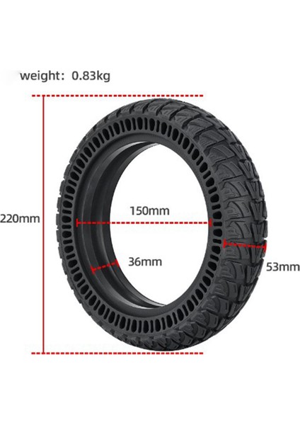 9x2.25 cm Elektrikli Scooter Lastiği Xiaomi M365 Kugoo M4 Kauçuk Katı Lastik Anti-Delinme Şok Emici Lastik (Yurt Dışından) modelleri