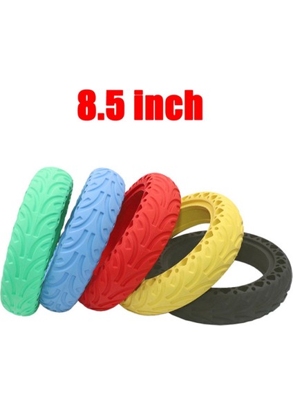 8.5 Inç Petek Lastik Xiaomi M365 PRO1S Pro2 Mı3 Elektrikli Scooter 8.5x2 Boyutu Amortisör Sönümleme Lastik Siyah (Yurt Dışından)