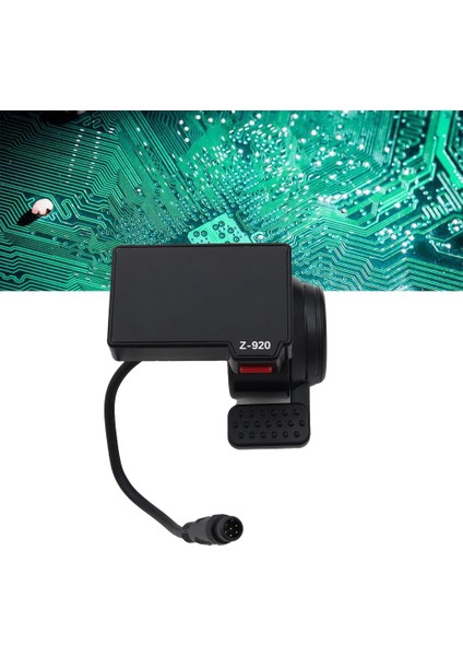Z-920 LCD Ekran Pano 6 Pin + 48V Fırçasız Denetleyici Kugoo M4 Elektrikli Scooter Yedek Aksesuarlar (Yurt Dışından)