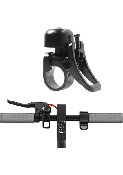 Alüminyum Alaşımlı Scooter Çan Korna Döngüsü Hızlı Serbest Bırakma Braketi ile Xiaomi M365 Pro 1 S Elektrikli Scooter Parçaları, 2 Adet (Yurt Dışından)