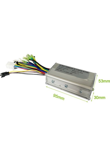 36V/48V 250W/350W Elektrikli Dağ Bisikleti Dönüşüm Kiti Için Işıklı 15A Kontrol Cihazı (Yurt Dışından)