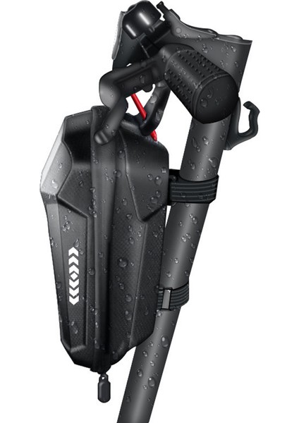 Elektrikli Scooter Ön Çanta Su Geçirmez Eva Sert Kabuk Çanta Yansıtıcı Gidon Asılı Çanta Saklama Çantası 2l (Yurt Dışından) modelleri