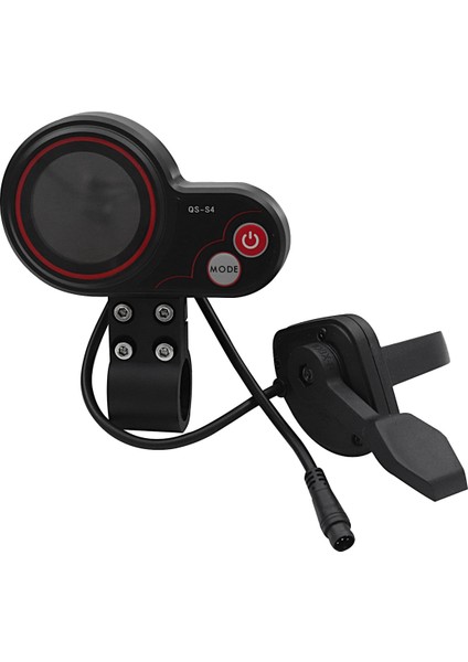 Qs-S4 36V-60V Başparmak Gaz LCD Ekran Ölçer Kiti Sıfır 8 9 10 8x 10X Elektrikli Scooter 6pın Ekran Aksesuarları (Yurt Dışından)
