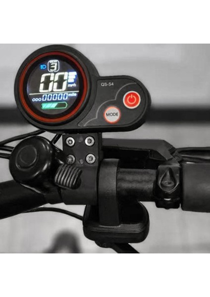 Qs-S4 36V-60V Başparmak Gaz LCD Ekran Ölçer Kiti Sıfır 8 9 10 8x 10X Elektrikli Scooter 6pın Ekran Aksesuarları (Yurt Dışından)