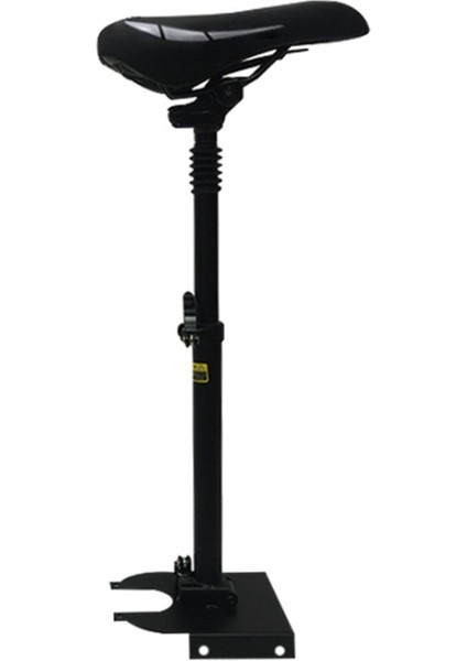 Elektrikli Scooter Koltuğu Ayarlanabilir Eyer Seti Darbeye Dayanıklı Bisiklet Koltuk Minderi Yükseltilebilir Indirilebilir Xiaomi M365/PRO, Siyah (Yurt Dışından)