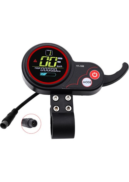 Elektrikli Scooter Anahtarı 48V 20A Kontrol Paneli 6-Pin Konnektör Elektronik Akıllı Kontrol Paneli Elektrikli Scooter Aksesuarları (Yurt Dışından)