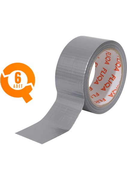 4411 Duct Tape Gri - 48mm x 10m - 6 Adet