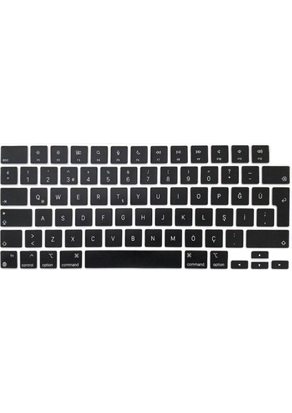 Macbook Pro 16 Inç A2780 M2 Max Pro Işlemcili 2023 Türkçe Q Silikon Klavye Koruyucu