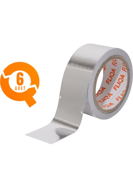 5701 Alüminyum Folyo Düz Bant 48mm x 25m - 6 Adet