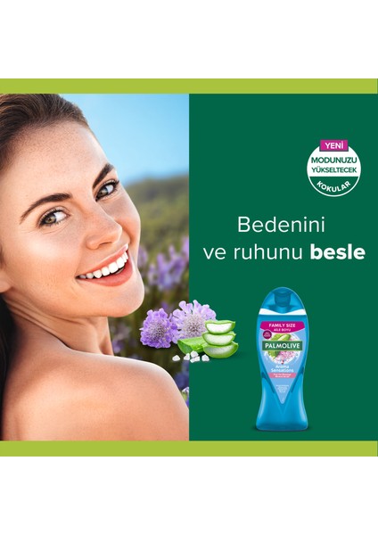 Aroma Sensations Feel The Massage Banyo ve Duş Jeli 750 ml x 2 Adet + Duş Lifi Hediye