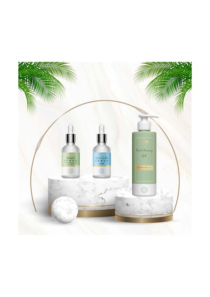 Yüz Temizleme Jeli & Yoğun Nemlendirici Serum