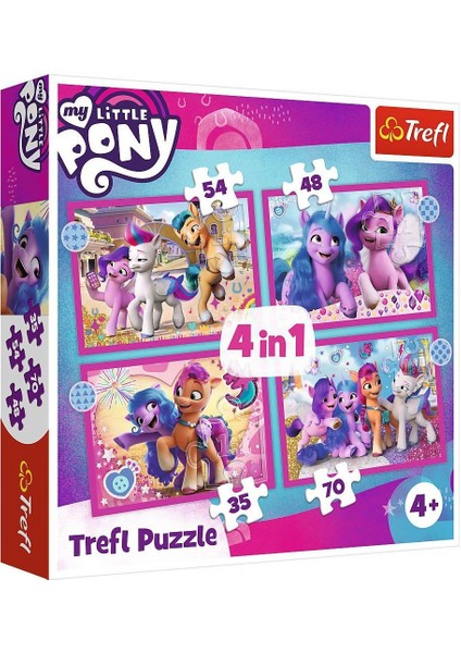 My Little Pony Movie 2021 4ın1 Puzzle - Yubi Oyuncak