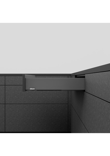 Legrabox Pure M Alçak Yanak 50 Cm. Frenli Blumotion Orion Gri Antrasit