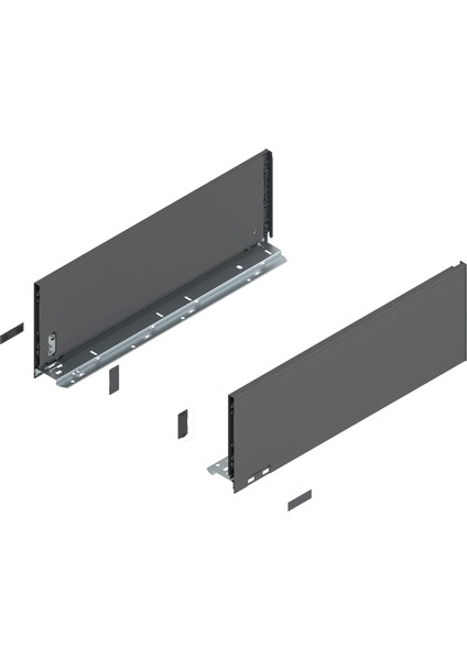 Legrabox Pure C Yüksek Yanak 40 Cm. Frenli Blumotion Orion Gri Antrasit