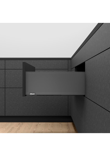 Legrabox Pure C Yüksek Yanak 50 Cm. Tip-On Blumotion Orion Gri Antrasit