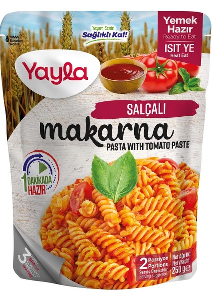 Yemek Hazır Salçalı Makarna 250 gr