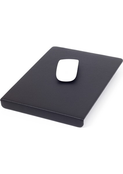 Deri Kenar Korumalı Mousepad Siyah 23 x 30 cm fiyatları