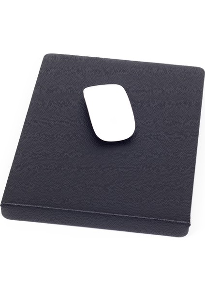 Deri Kenar Korumalı Mousepad Siyah 23 x 30 cm modelleri