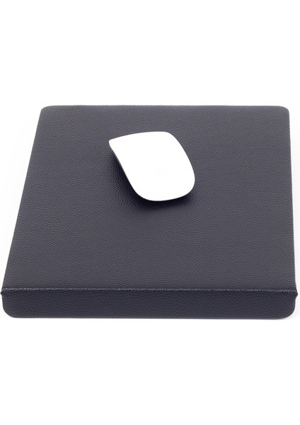 Deri Kenar Korumalı Mousepad Siyah 23 x 30 cm fırsatları